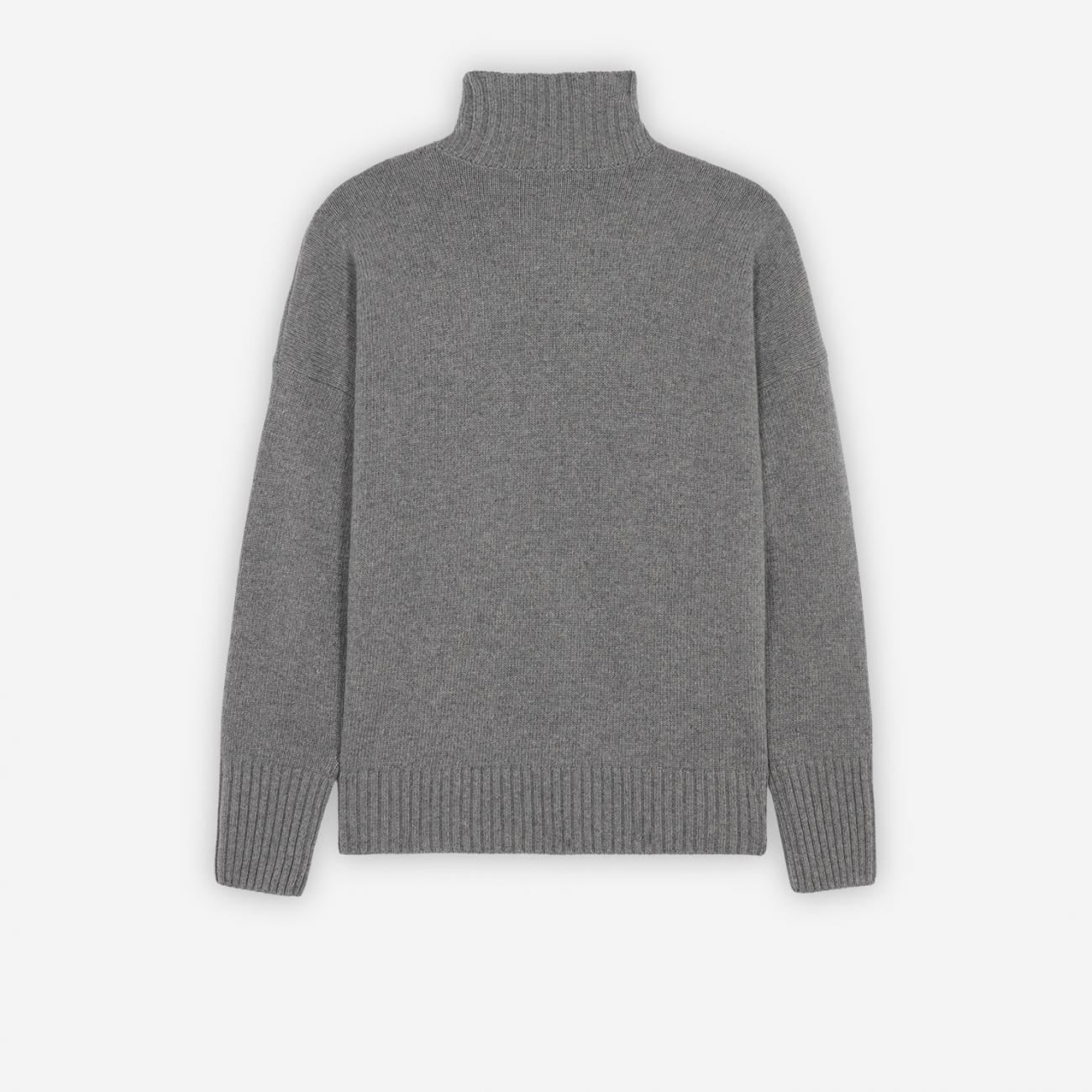 Fox Head Oversize High Neck Pullover