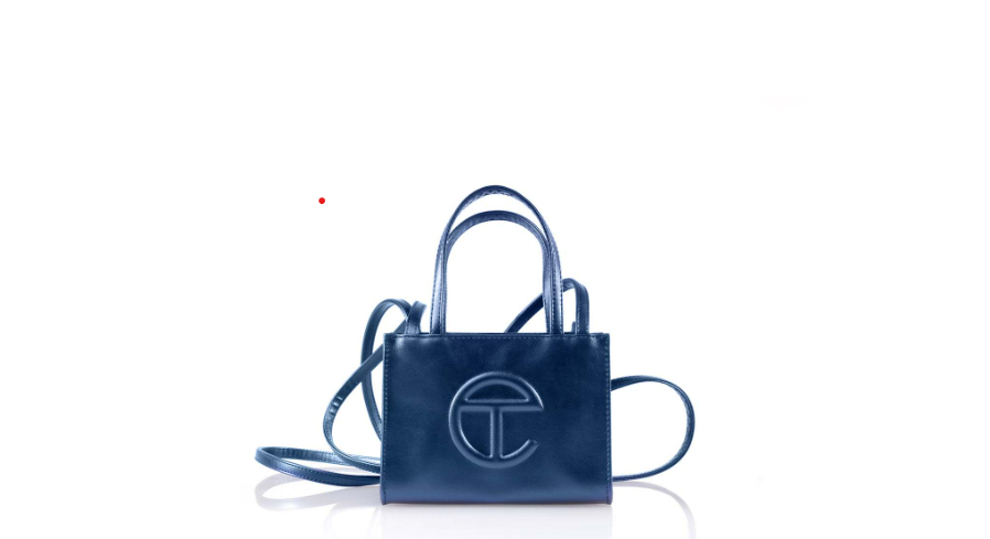 Small Cobalt Shopping Bag