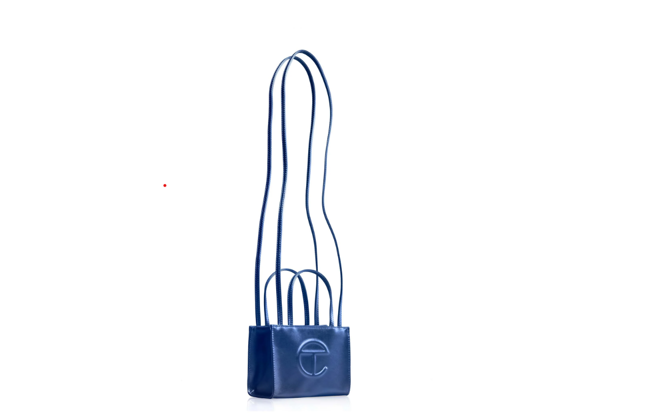 Small Cobalt Shopping Bag