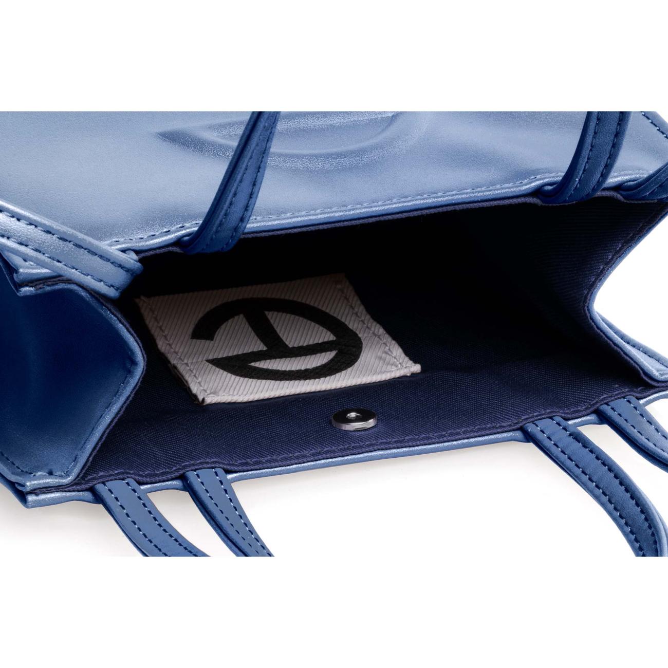 Small Cobalt Shopping Bag