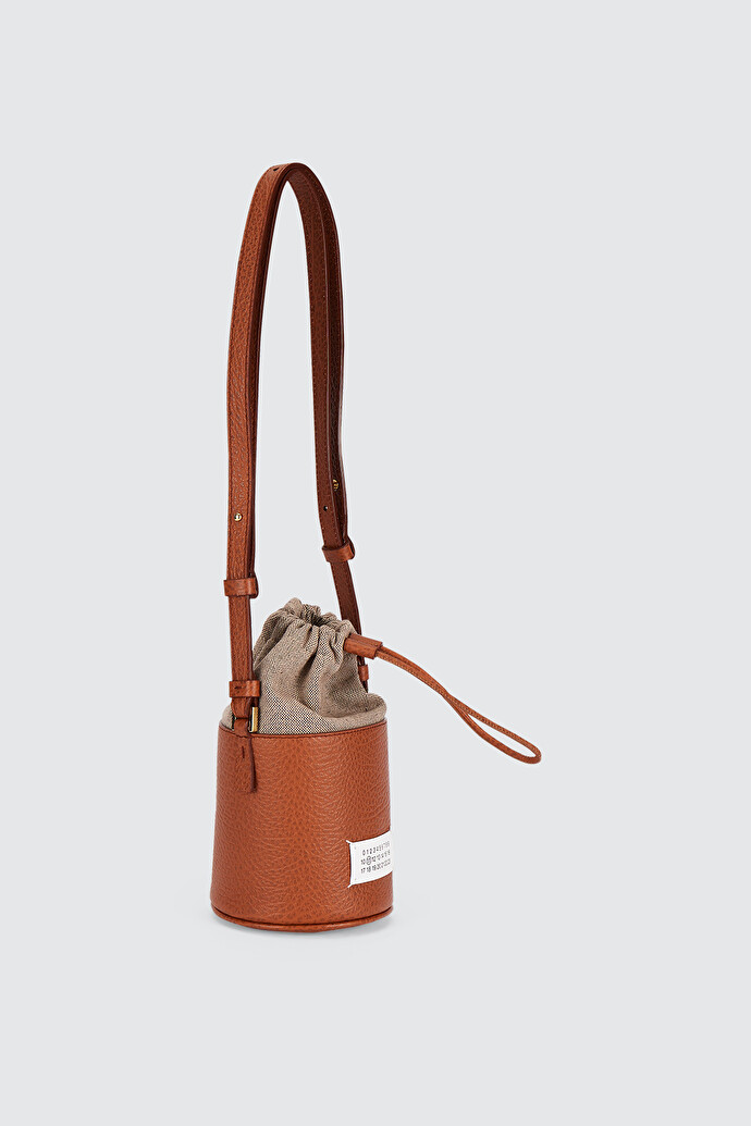 Maison Margiela 5AC Mini Bucket Bag Brown