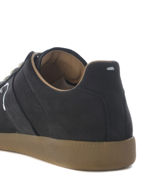 Maison Margiela Replica Paint Drop Sneakers Black