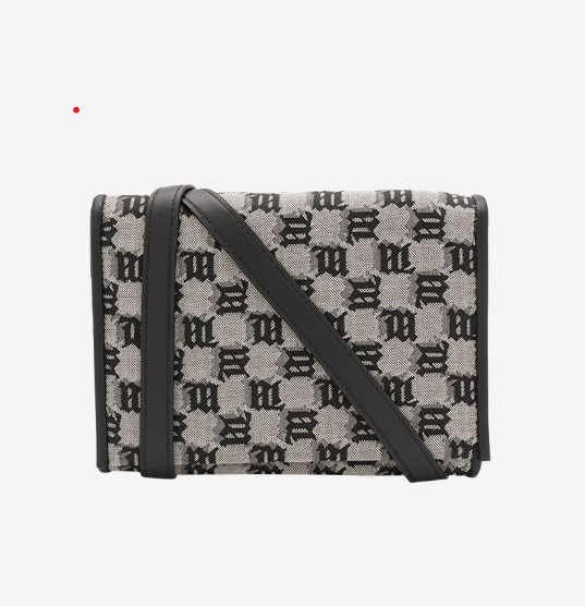 Jacquard Monogram Phone Pouch