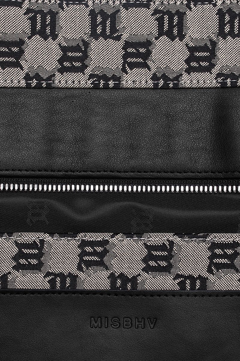 Jacquard Monogram Shopper