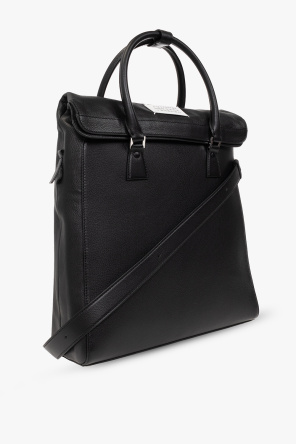 MAISON MARGIELA BLACK '5AC' SHOULDER BAG