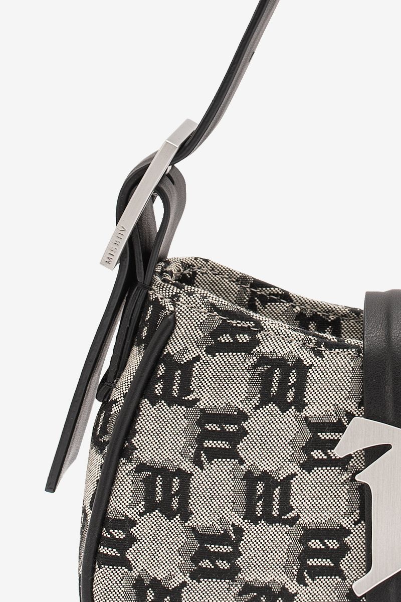 Jacquard Monogram Shoulder Bag Mini