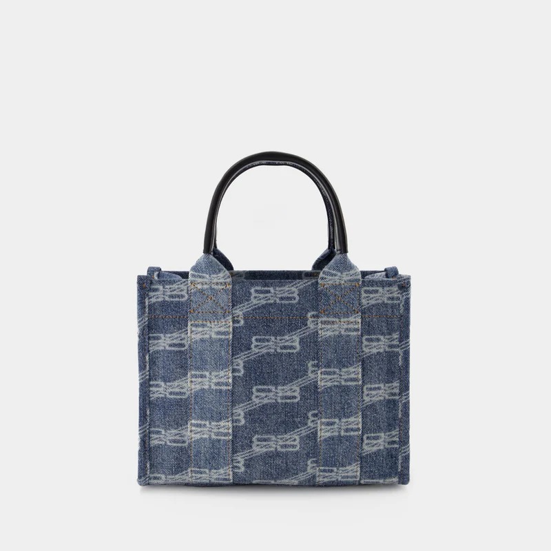 Hardware Xs Denim Tote Bag