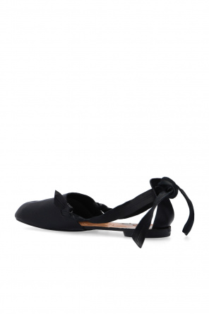 MAISON MARGIELA BLACK LEATHER PUMPS