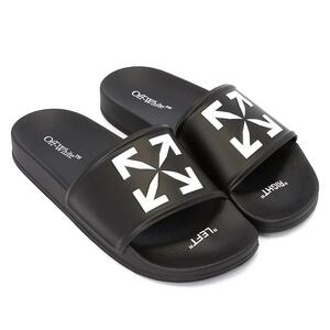  Off-White Arrow Slider Slippers 'Black'