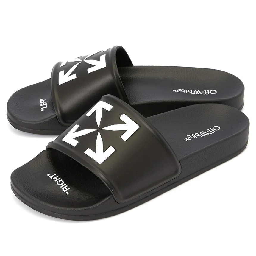  Off-White Arrow Slider Slippers 'Black'