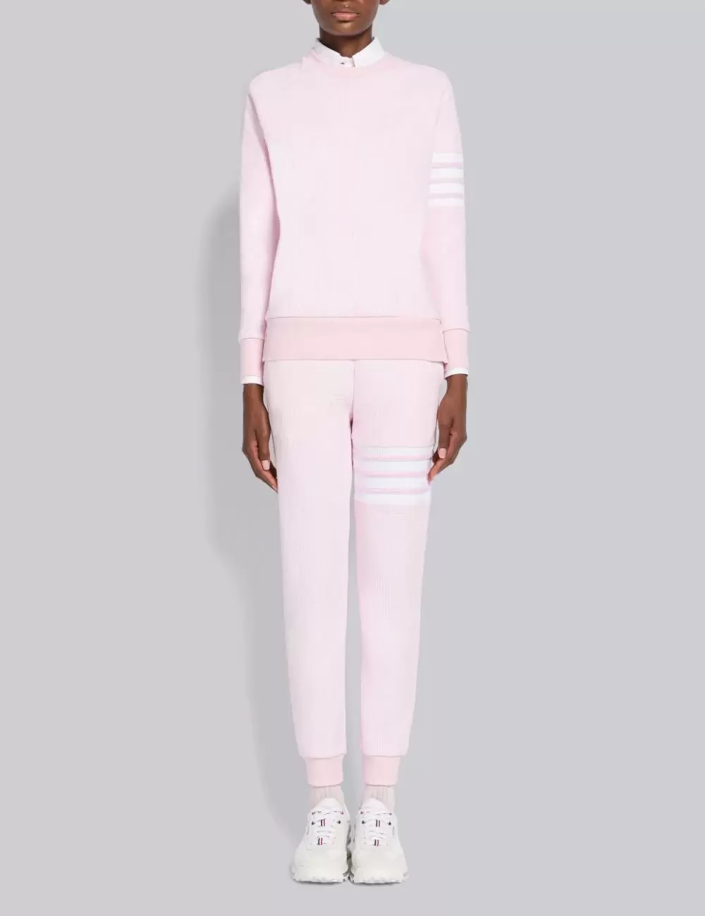 WAFFLE 4-BAR RAGLAN SWEATSHIRT