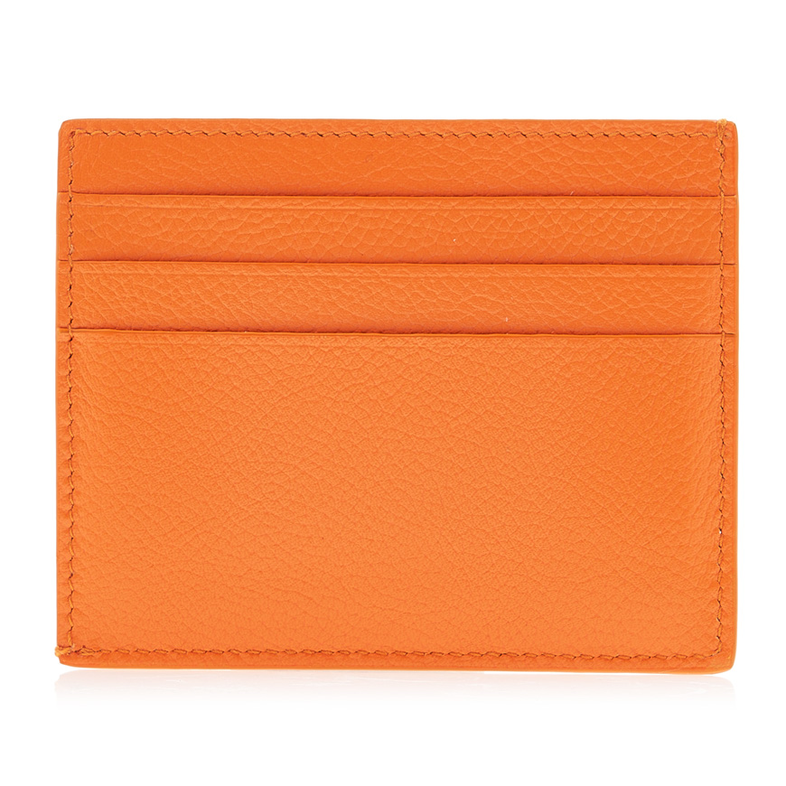 Balenciaga Cash Card Holder 'pop Orange/lblack'