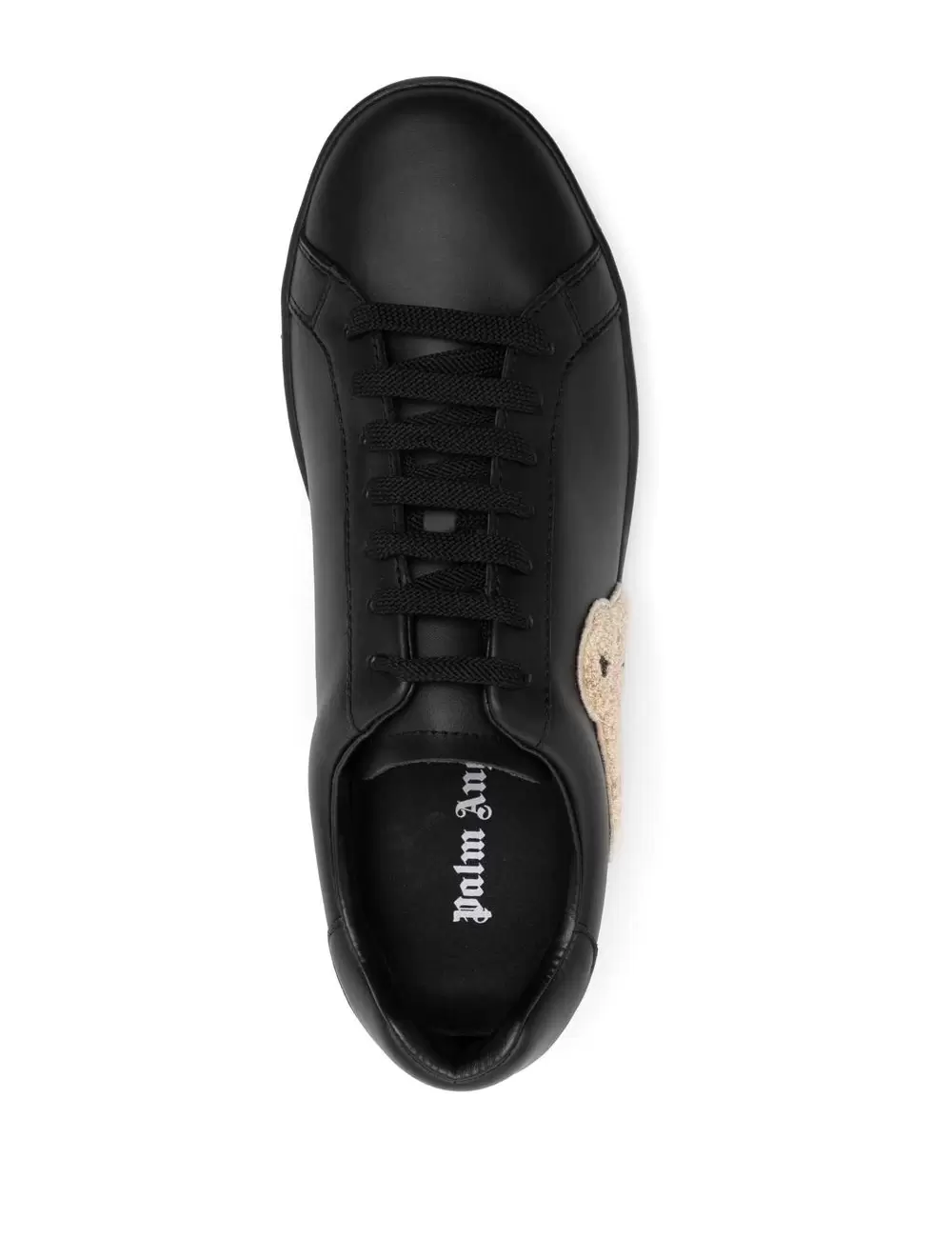 TEDDY BEAR TENNIS SNEAKERS - Black