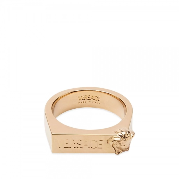 Medusa Text Logo Ring