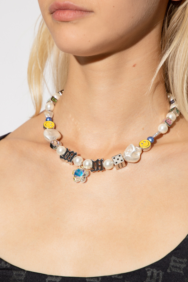 MISBHV MULTICOLOUR ‘LA BEADED’ CHOKER