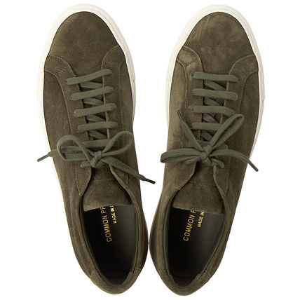 COMMON PROJECTS GREEN ‘ACHILLES LOW’ SNEAKERS