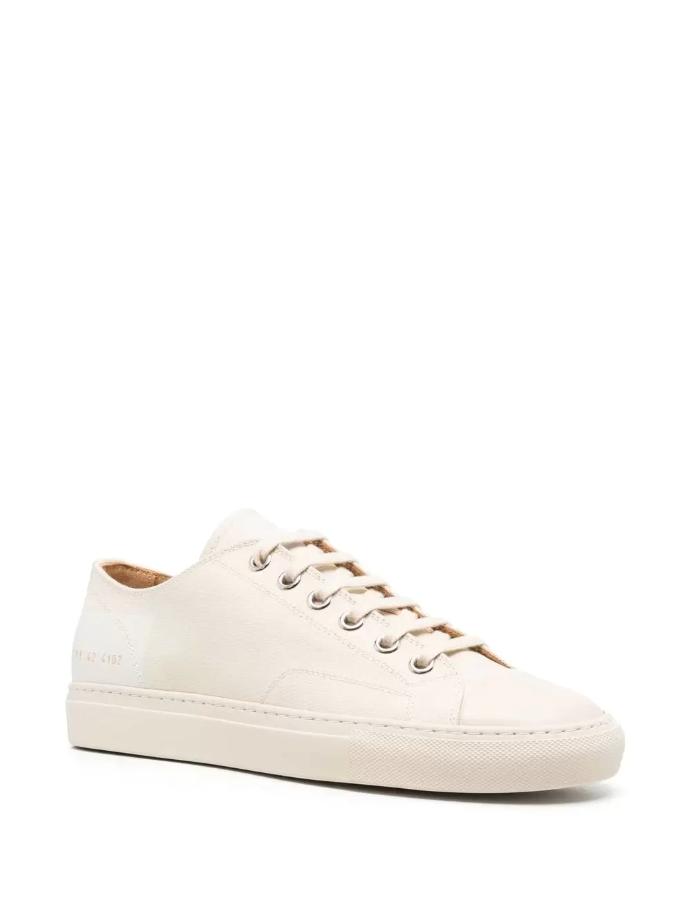 Tournament low-top canvas sneakers