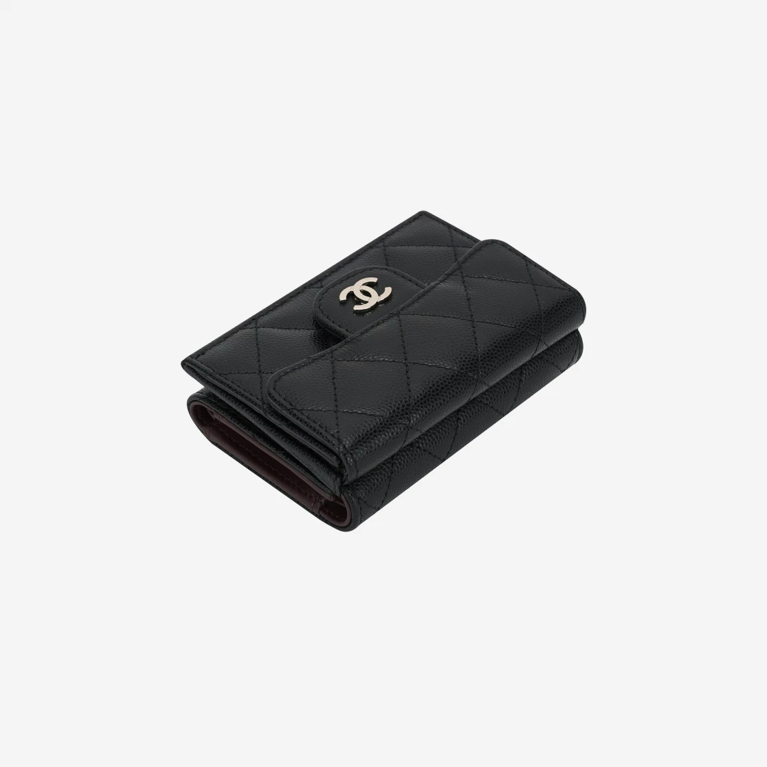 Chanel Classic Small Flap Wallet In Black