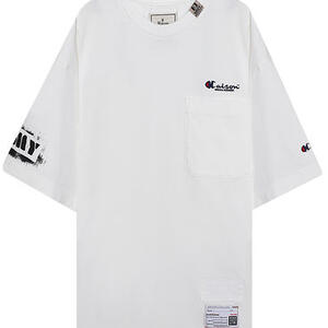 MMY printed Tee White