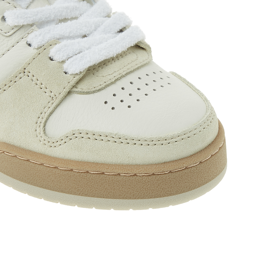 Fendi Match White suede low tops