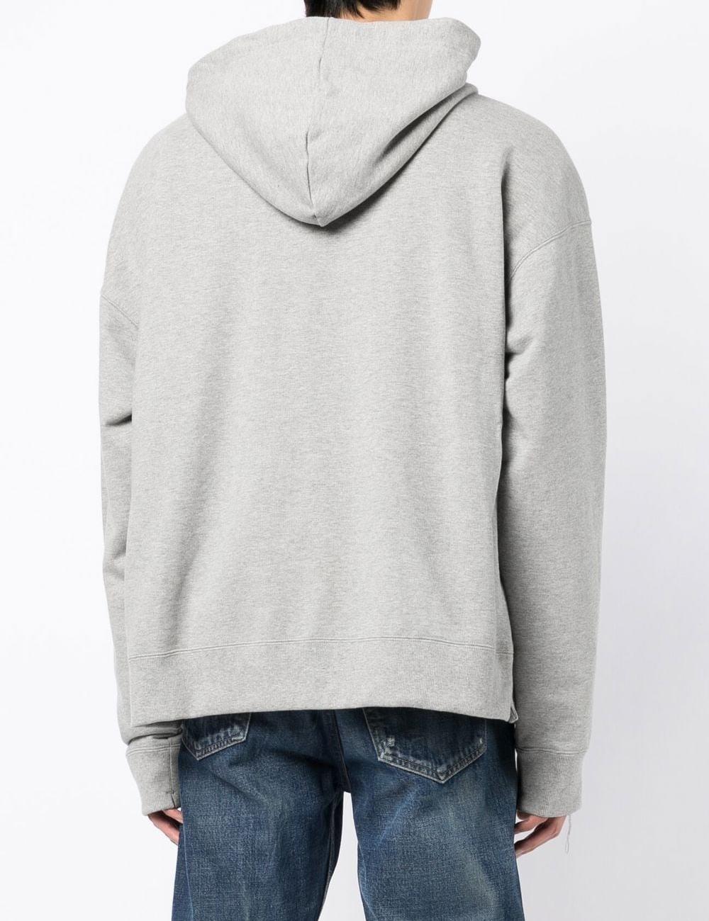 Logo-print drawstring hoodie