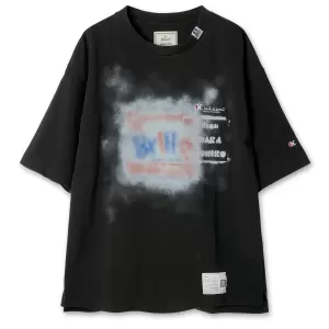 MAISON MIHARA YASUHIRO PRINTED TEE 4 - Black