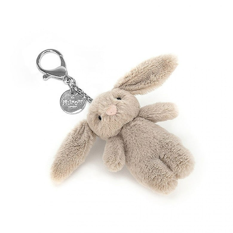 Bashful Bunny Beige Bag Charm 