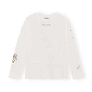 WHITE LONG SLEEVE T-SHIRT 