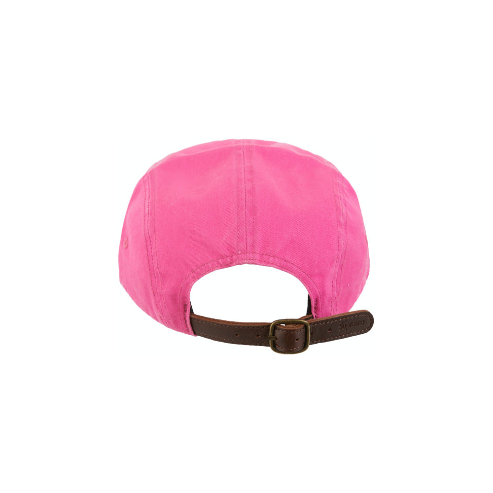 Supreme Washed Chino Twill Camp Cap Pink