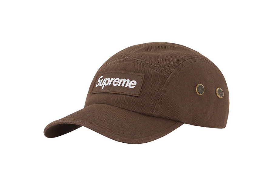 Supreme Military Camp Cap Brown 