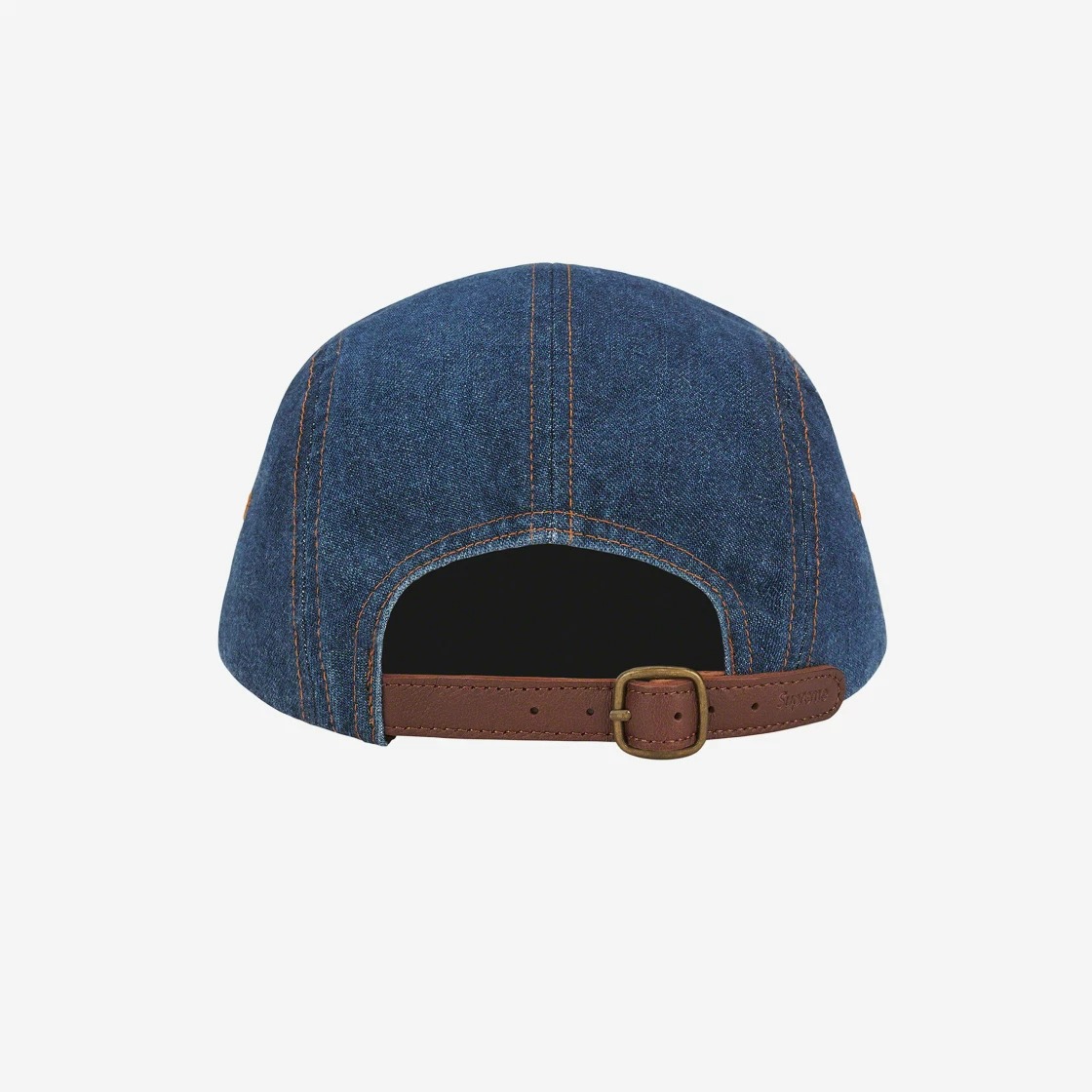 Supreme Washed Chino Twill Camp Cap Denim