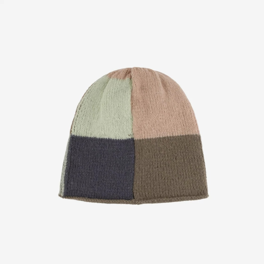 Stussy 8 Square Knit Skullcap Beanie Sand