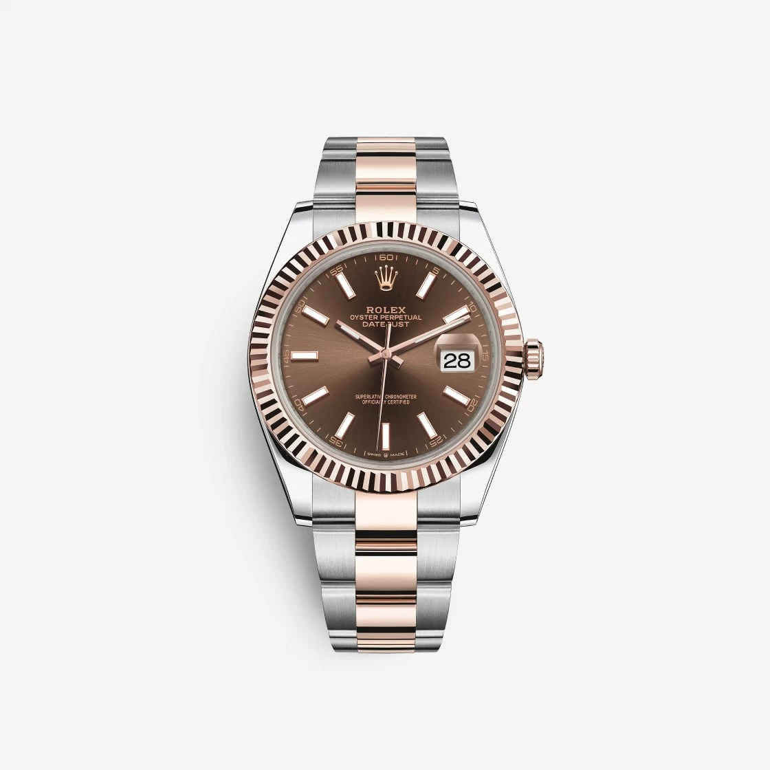 Rolex Datejust 41 Chocolate 126331 (Fluted/Oyster)