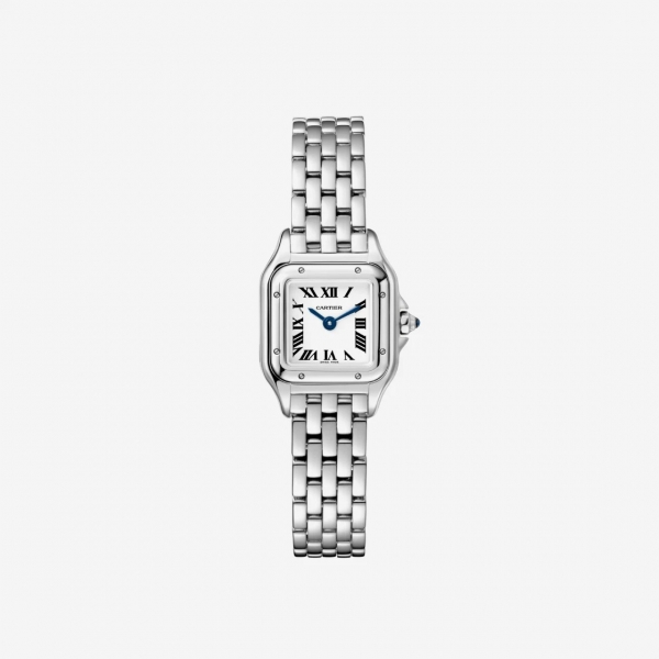 Cartier Panthere De Cartier Watch Mini Quartz Steel Bracelet Steel