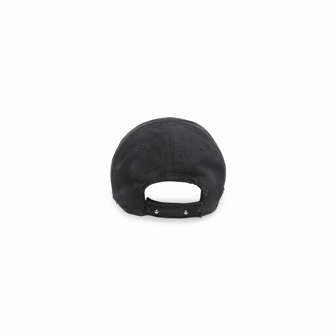 HEAVY PIERCING CAP IN FADE BLACK