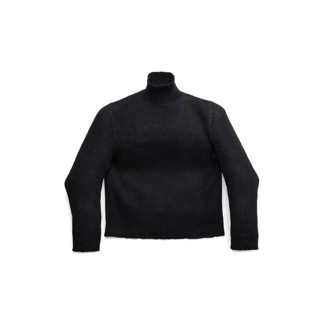 BIKER SWEATER FOR MEN IN BLACK