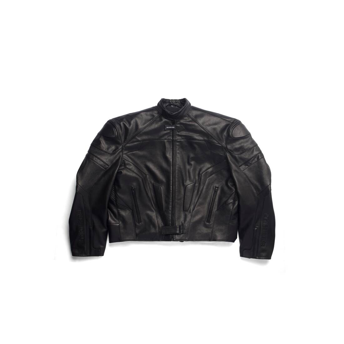 OVERSIZE BIKER JACKET FOR MEN IN BLACK