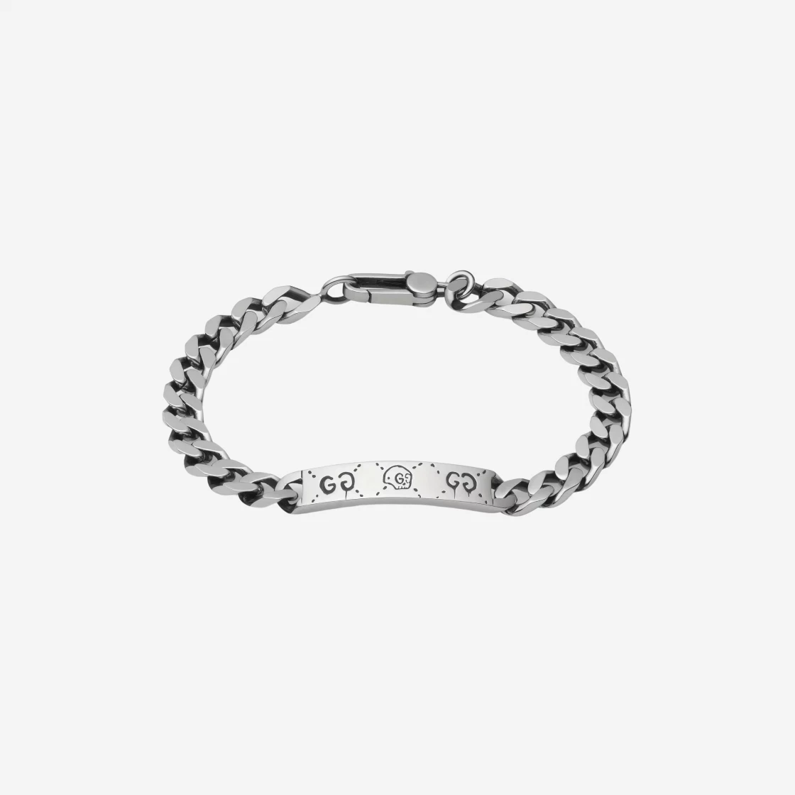 Gucci Ghost Chain Bracelet Silver