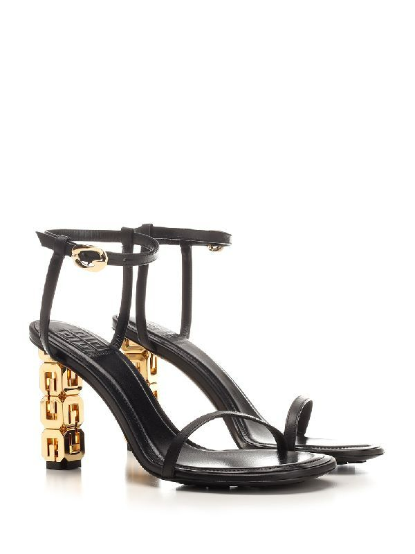  G Cube Sandals In Black