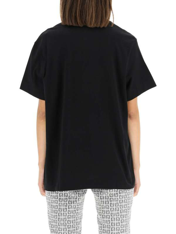 GIVENCHY MMW printed t-shirt in Black
