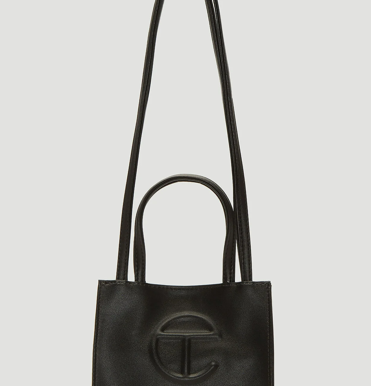 Telfar Small Black Shopping Bag