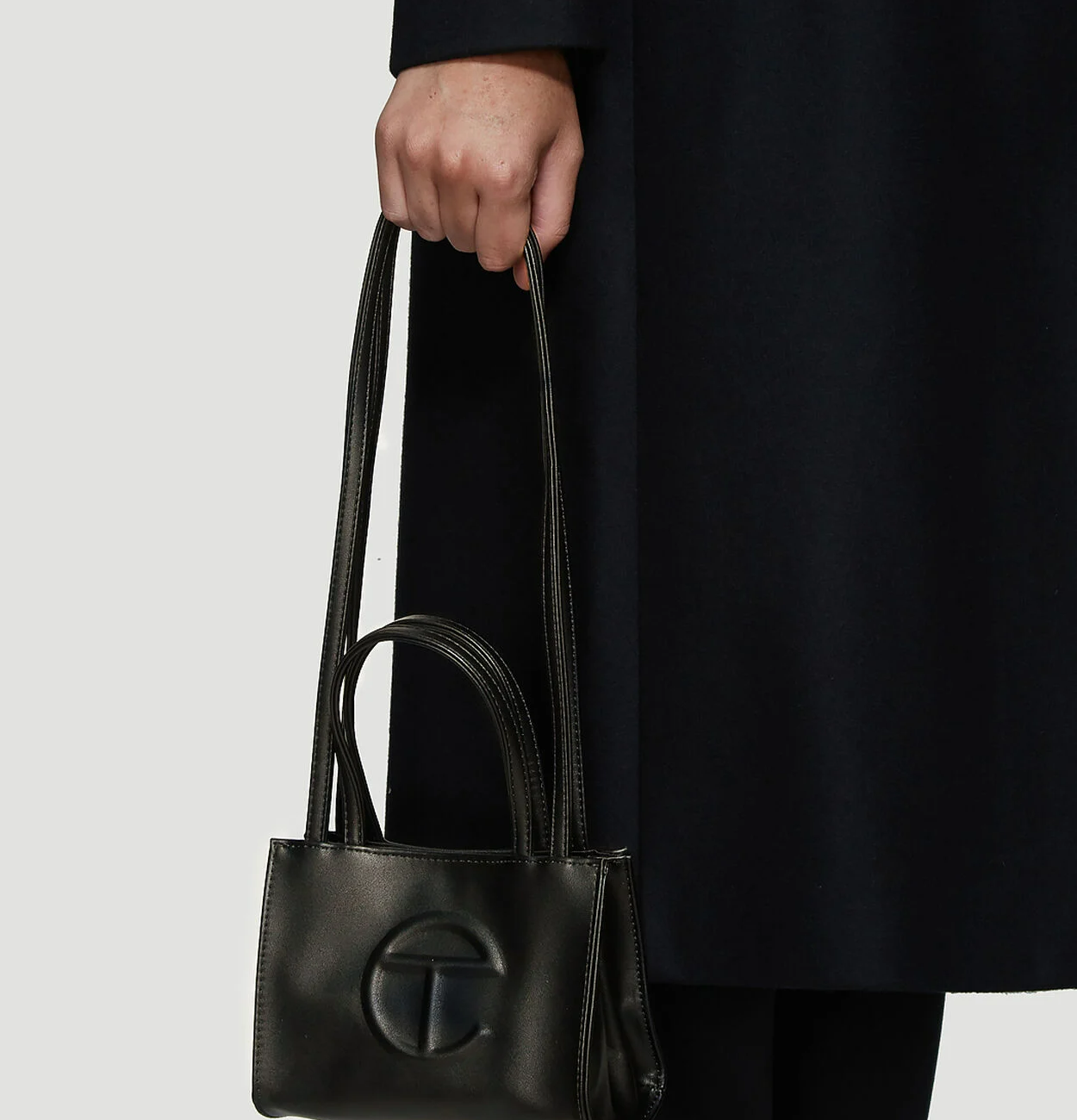 Telfar Small Black Shopping Bag