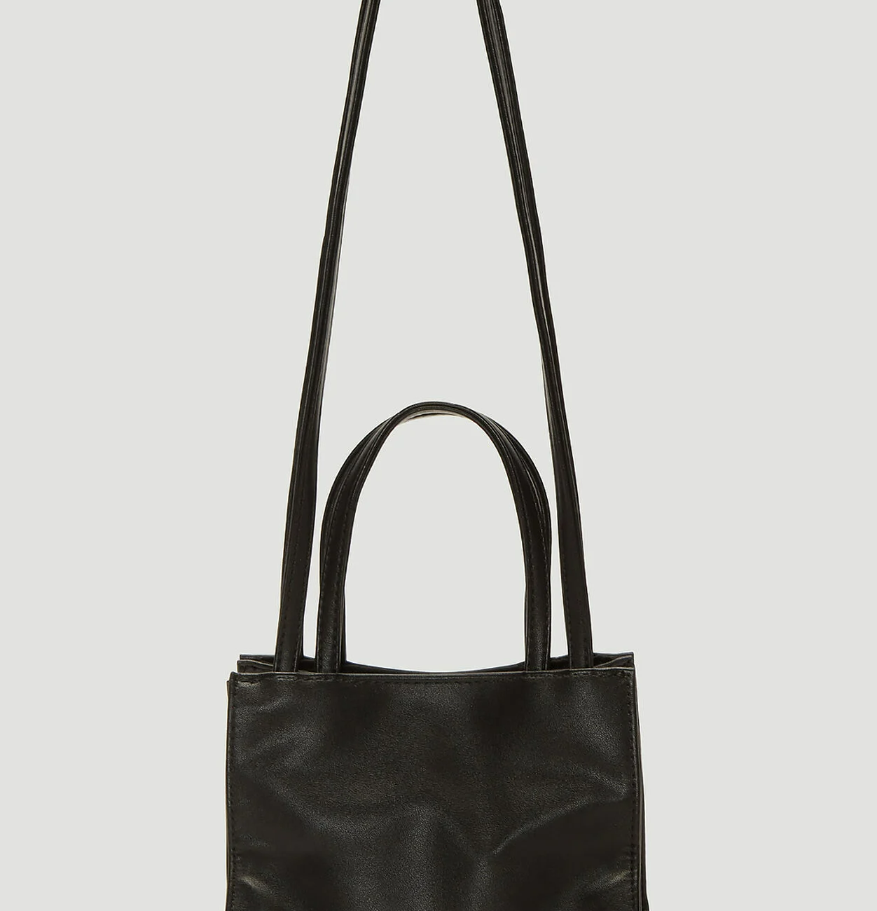 Telfar Small Black Shopping Bag