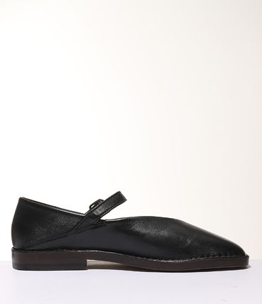 BALLERINA SHOES - Black