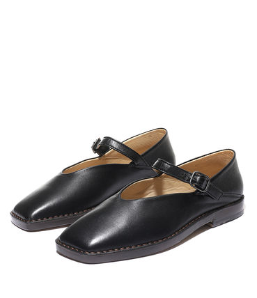 BALLERINA SHOES - Black