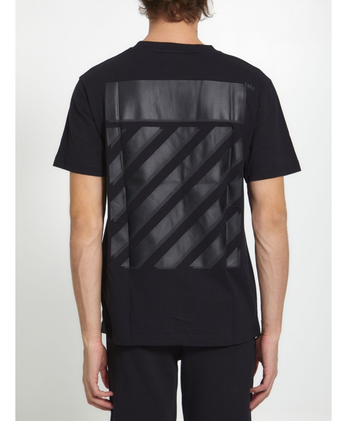 Diagonal Tab Slim Fit Short Sleeve Tee 