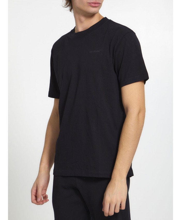 Diagonal Tab Slim Fit Short Sleeve Tee 