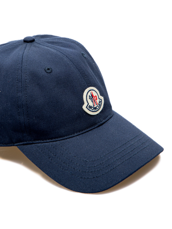 MONCLER BASEBALL CAP BLUE