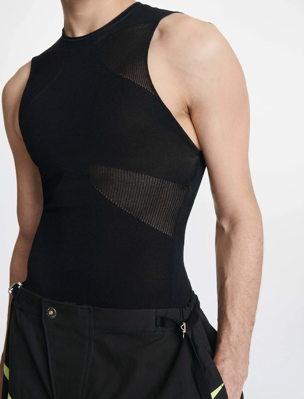 LUCENT BODYWEAR TANK IN BLACK
