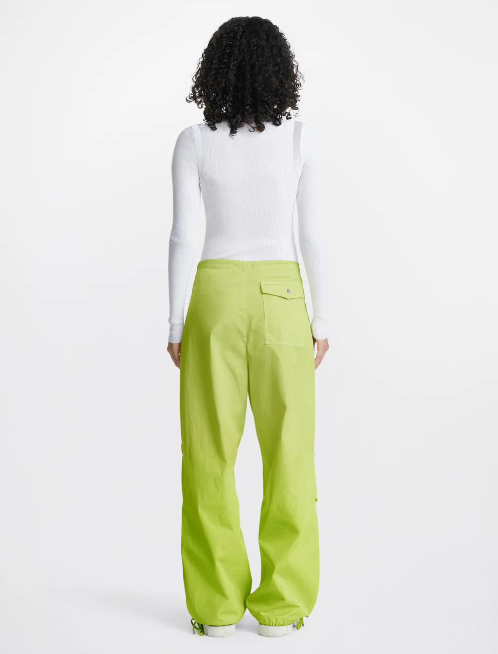 SUSPENDED HARNESS LS IN WHITE